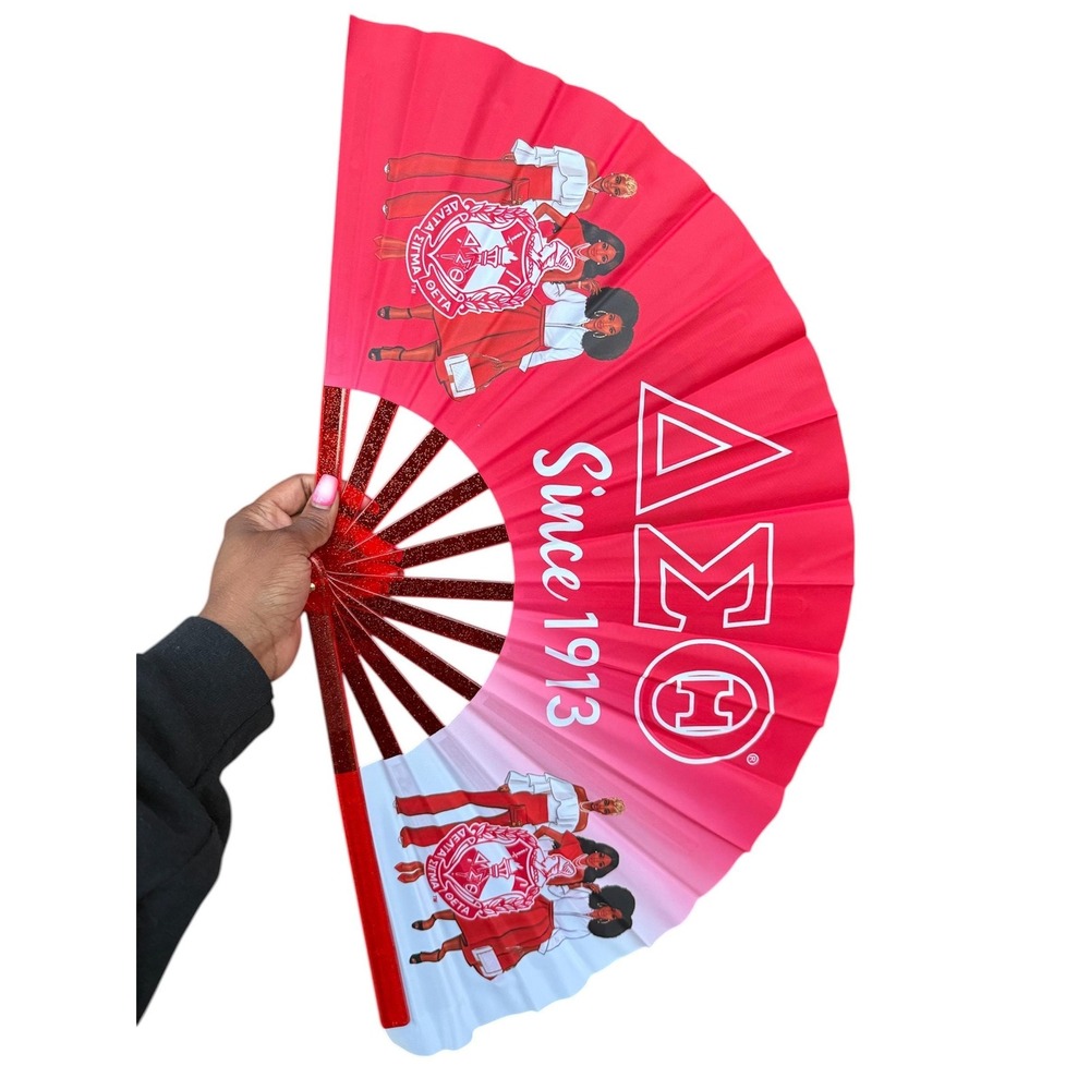 Delta Sigma Theta Folding Fan